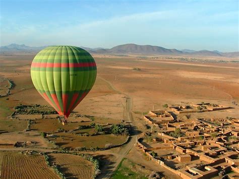 hot air balloon marrakech